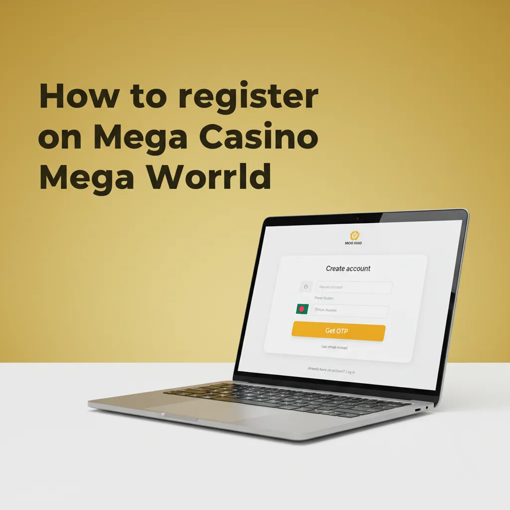 Mega Casino World signup steps: sign up, verify, set limits, deposit via bKash/Nagad/Rocket on mobile or desktop