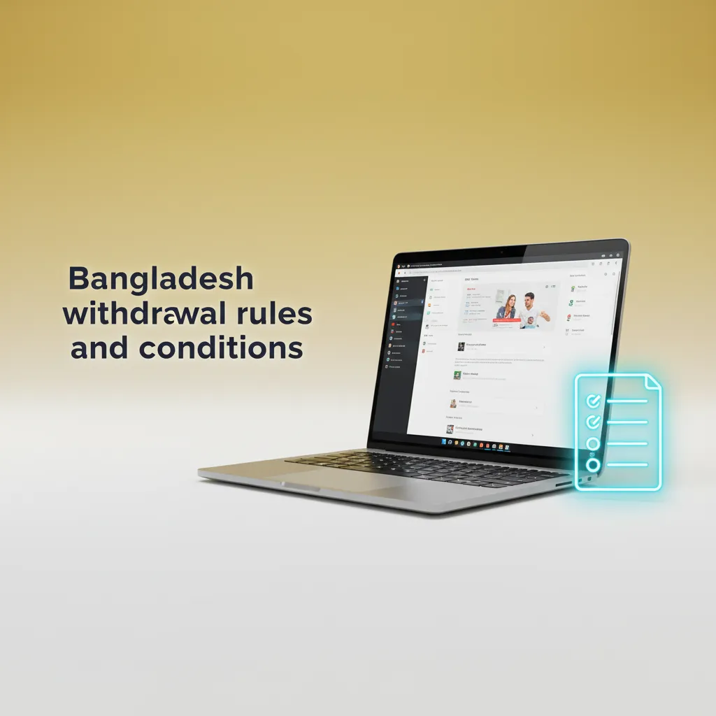 Bangladesh withdrawal rules: KYC, same-name only, finish wagering, ৳100k per transaction, BDT only, correct wallet number.