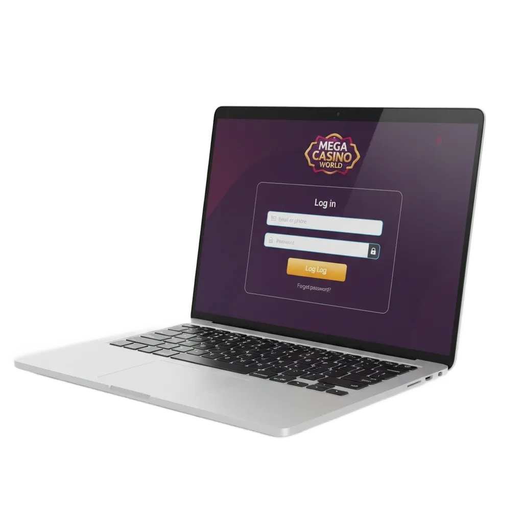 Mega Casino World fast, secure sign-in in Bangladesh; email/phone + password, encryption and optional 2FA.