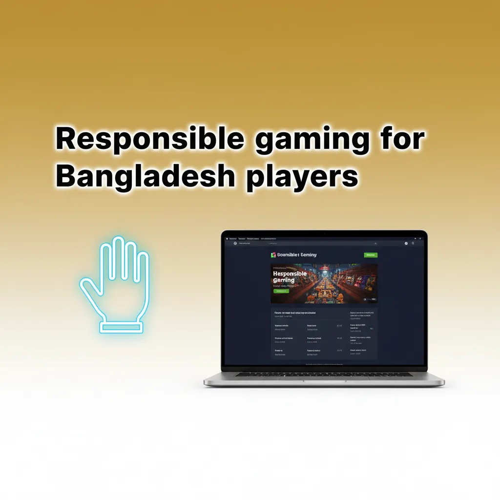 Responsible gaming for Bangladesh: set limits, take breaks, avoid chasing losses, separate money, self-exclude, seek help.