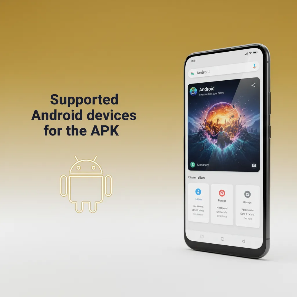 Table of supported Android phones for the APK: Samsung, Sony, Huawei, OnePlus, Oppo, Google, Xiaomi, Poco models.