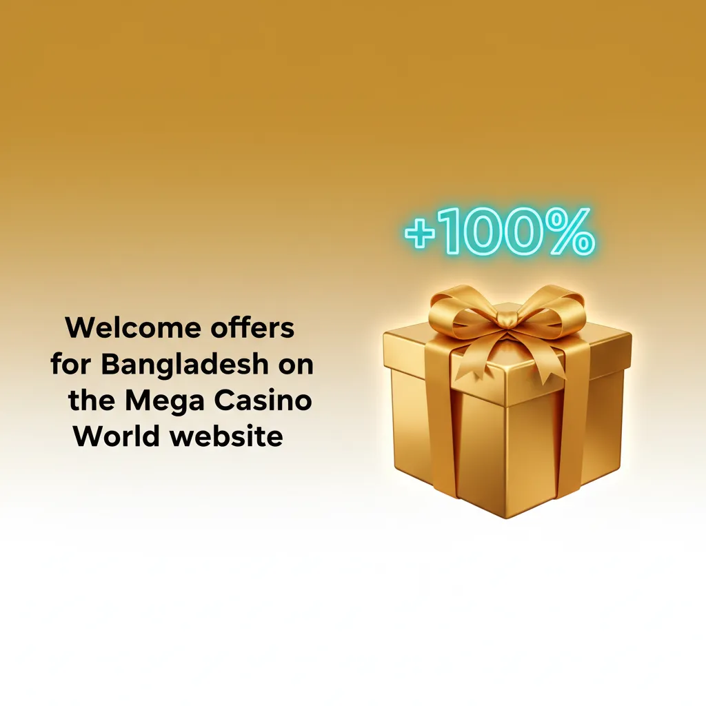 Mega Casino World Bangladesh promos listing casino and sports welcome offers, wagering terms; bKash/Nagad deposits